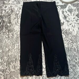 Attyre Black crop pants size 12
